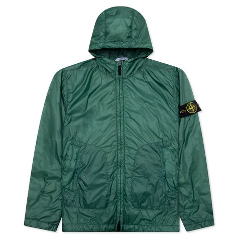 Green cargo jacket