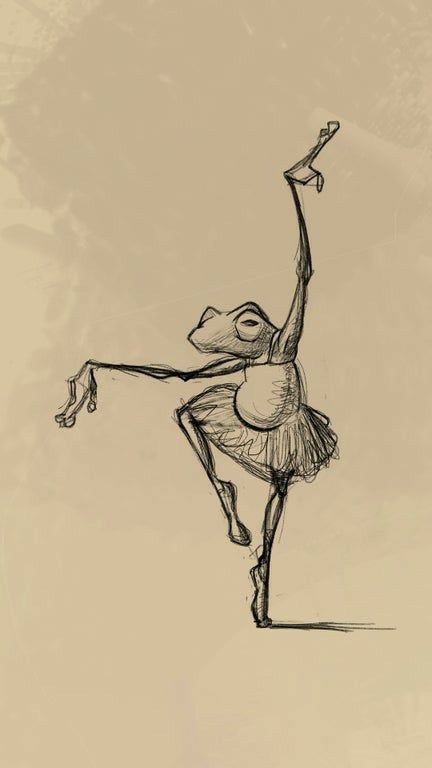 Ballerina Frog, Black And White, Tattoos, Drawings, White, Black, Art