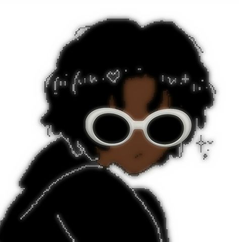 clout
clout glasses
matching pfp
couple pfp
alt
pixel art
chibi pfp
profile pictures Clout Glasses, Cartoon Pfp, Matching Pfp, Girl Cartoon, Black, Art