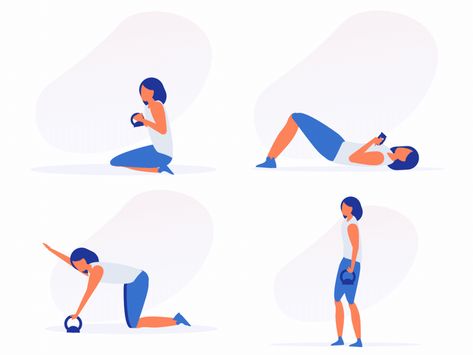 Lottie animation of a Woman does Compound Exercises. Exercise Animation, Fitness Animation, Workout Animation, Sport Animation, Exercise Gif, Fitness Gif, Lottie Animation, Web Animation, Animation Tools