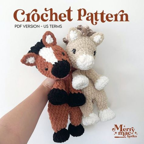 Amigurumi pattern Crochet Horse Plushie, All Things Crochet, Beginner Crochet Animal Patterns Free, Free Horse Crochet Pattern, Crochet Horse Pattern Free Amigurumi, Horse Crochet Pattern Free, Stuffed Animal Crochet Patterns, Crochet Easy Ideas, Best Yarn For Crochet