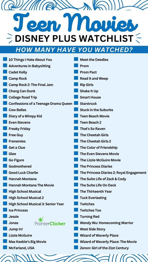 From classics like The Lion King and Aladdin to newer favorites like Moana and Encanto, these 62 Disney Plus movies are sure to entertain your teen. #DisneyPlus #Disney #Movies Magic Movies To Watch, Disney Plus Series List, Series To Watch On Disney +, Recent Movies To Watch, Disney Plus Romance Movies, Disney Plus Watch List Series, Stuff To Watch On Disney+, Must Watch Disney Movies List, Movies To Watch List Disney