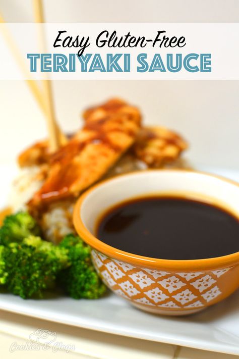 Gluten Free Teriyaki Sauce Recipe, Chicken Recipes Teriyaki, Gluten Free Teriyaki, Gluten Free Teriyaki Sauce, Chicken Teriyaki Sauce, Gluten Free Chinese, Gluten Free Sauces, Teriyaki Sauce Recipe, Gluten Free Soy Sauce