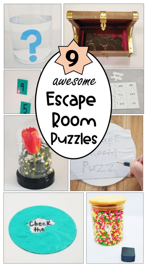 Family Escape Room Diy, Escape Box Ideas, Family Challenges Ideas, Birthday Escape Room Diy, Harry Potter Escape Room, Escape Room Ideas, Escape Room Games, Escape Room Diy, Diy Escape Room