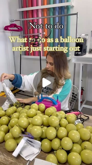 Katherine Dalton | Certified Balloon Educator✨ on Instagram: "Here are just a few of the things I’ve learned on my own journey, that just haven’t worked well for me ! 👇

Firstly - using cheap balloons ! 😩 looking at old photos at the very beginning of dress your daydream bring back a mix of emotions for me ! I love looking at how far I’ve come… but really Amazon balloon kits. 🤦‍♀️(in my defence I didn’t know branded balloons were a thing, I just thought a balloon was a balloon)

Instead use quality brands such as 
@kalisanballoons 
@sempertex 
@tuftexballoons 
@qualatex 
@ellies_brand 
To name a few 💖

Secondly - underselling myself to get clients to book ! Most of us have been there, feeling pressured to reduce our prices. Do not fall into this trap ❌!

Just because someone doesn’t va Balloon Hacks, Qualatex Balloons, Get Clients, Balloon Kits, On My Own, Bring Back, Party Balloons, A Thing, The Things