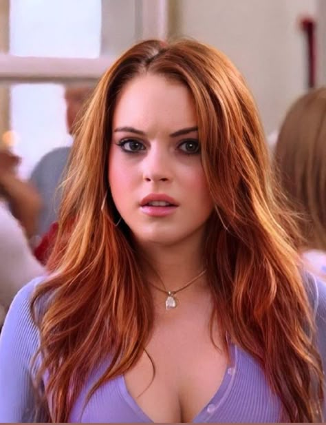 Linsey Lohan Mugshot Icon, Izzy Stevens, Lindsay Lohan Mean Girls, Celeb Party, Lindsay Lohan 2000s, Whisper Ideas, Redhead Characters, Spy Outfit, Strawberry Blonde Hair Color