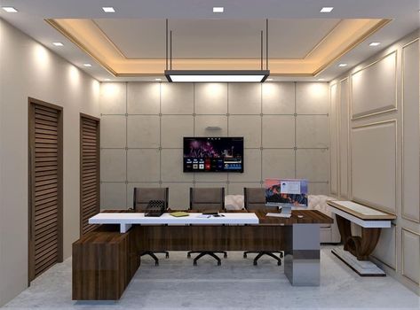 Down Ceiling Design For Office, Wall Celling Design, Office Ceiling Design Small Spaces, Ceiling Design For Office, Office Ceiling Design, Down Ceiling, Design For Office, Small Offices, Down Ceiling Design