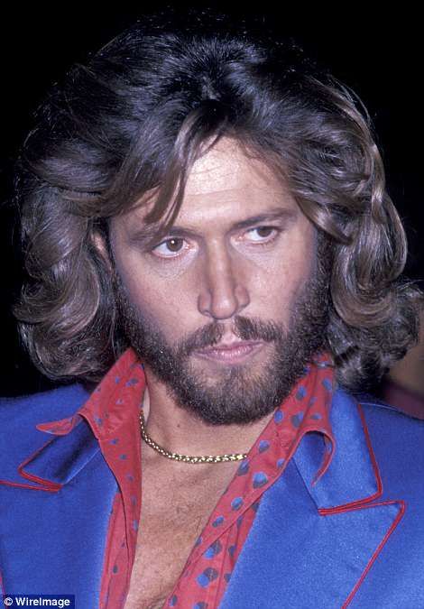 Lead singer Sir Barry Gibb (pictured in 1978) owned the grand and spacious 1950s mansion u... Linda Gray, The Bee Gees, I Love Bees, Andy Gibb, Barry Gibb, Glastonbury Festival, Band Of Brothers, Olivia Newton John, John Travolta