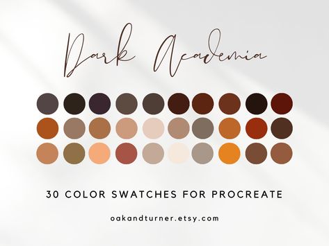 Dark Academia Color Scheme, Dark Academia Graphic Design, Dark Academia Palette, Color Palette Dark Academia, Dark Neutral Color Palette, Dark Brown Color Palette, Light Academia Color Palette, Academia Color Palette, Dark Academia Illustration