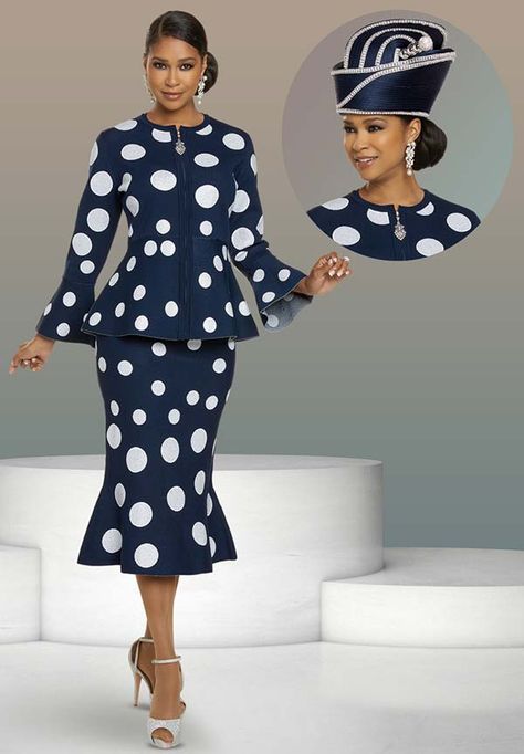 Donna vinci 2 pc knit suits, church suits for women order now, https://www.rapturegold.com/store/c8/churchsuits-wholesale-clearance-donna-vinci Clergy Women, First Lady Church Suits, Cogic Fashion, Church Dresses For Women, Church Lady Hats, Church Suits And Hats, Ladies Dress Hats, Knit Suits, Church Attire