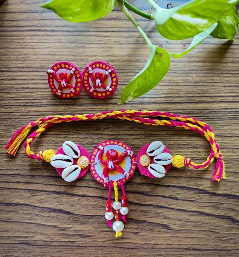 CLAY JWELLERY FOR PUJO 2 . . . #jwellery #clayjewellery #choker #claymodel #pujovibes #pujo #durgapuja2024 Choker, Quick Saves