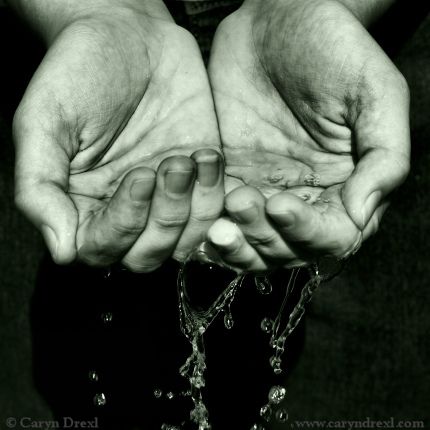 4 Elements Photography, Hands Pouring Water Drawing, Hands Holding Water Drawing, Water Dripping From Hand, Holding Water In Hands, Hands Cupping Reference, Cupped Hands Reference, Hands Cupping Water, Hands Holding Water