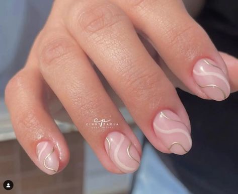 Office Nails, Fancy Nail Art, Pastel Nails Designs, Nude Nail, Nude Nail Designs, Edgy Nails, Simple Gel Nails, Acrylic Nails Coffin Short, Pretty Nail Art