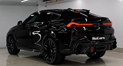 Bmw X6 Black, Range Rover Vogue Autobiography, Larte Design, Bmw X6m, Carros Bmw, Concept Vehicles Sci Fi, Dream Cars Bmw, Bmw Sport, Best Suv