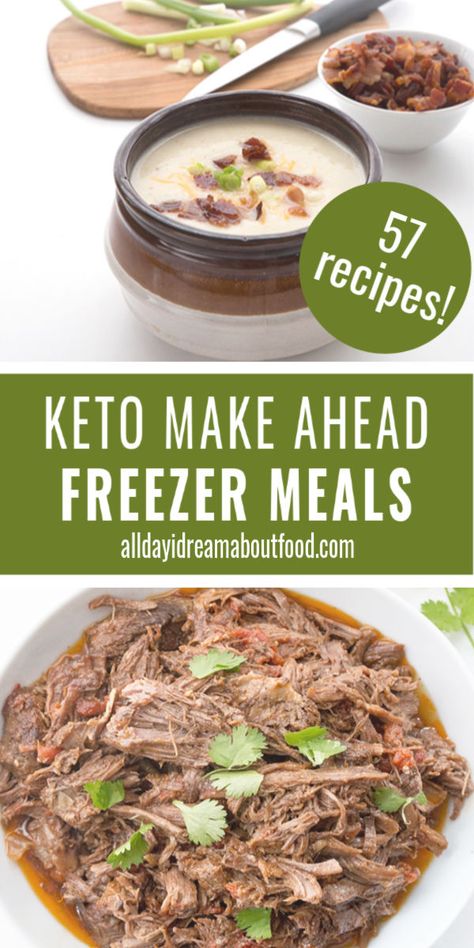 Make Ahead Keto, Low Carb Freezer Meals, Keto Freezer Meals, Make Ahead Freezer Meals, Healthy Freezer Meals, Diet Breakfast Recipes, Ketogenic Diet Meal Plan, Store Food, Low Carb Breakfast Recipes