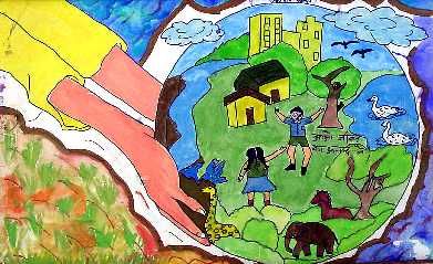 Art of healthy environment. Inner Health, Christian Backgrounds, Save Nature, Healthy School, Poster Drawing, Get Educated, Finger Painting, Work Organization, Healthy Environment