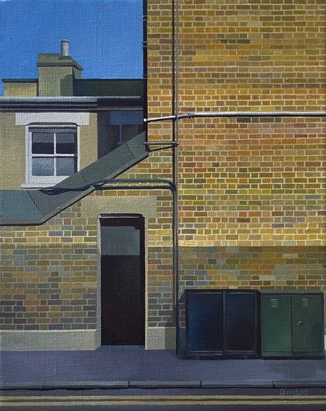 Marie Lenclos’ Walk In Stoke Newington Stoke Newington, Green Door, Brick Lane, Toy Soldiers, Old House, The East, Walk In, Terrace, Stairs