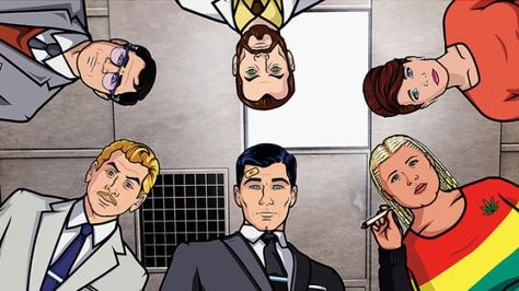 Archer Archer Show, Archer Funny, Archer Tv Show, Archer Fx, Sterling Archer, Archer Characters, 1080p Wallpaper, Tv Show Quotes, Best Tv Shows