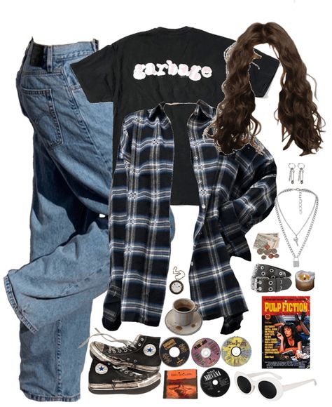 real grunge Outfit | ShopLook Grunge Outfit Ideas 90s, Grunge Outfits 90s Women, Grunge Outfits Gender Neutral, 99s Grunge Fashion, Real Grunge Outfits 90s, 90s Fashion Outfits 1990s Style Grunge, 80s Edgy Outfits, Grunge Clothes 90s, Edgy 80s Outfits