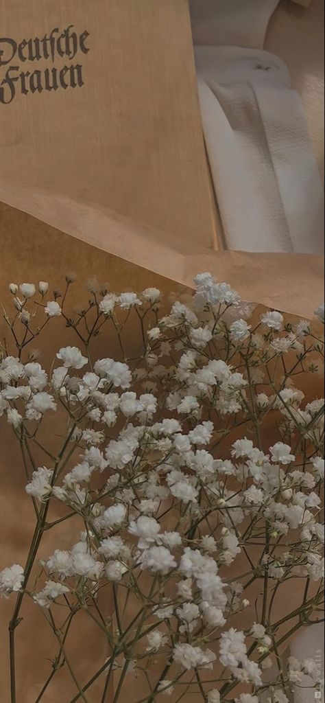 Babybreath Bouquet Aesthetic, Baby Breath Wallpaper, Baby's Breath Aesthetic, Baby Breath Aesthetic, Gypsophila Wallpaper, Babys Breath Aesthetic, Fav Flower, Breath Flowers, Istoria Artei