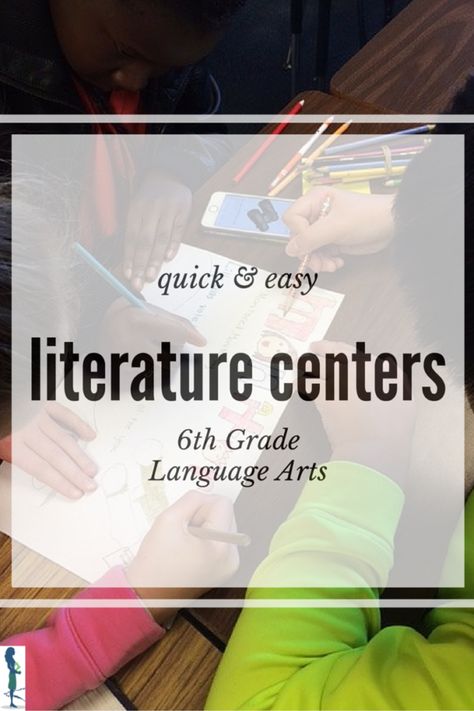 6th Grade Ela Classroom, 6th Grade Language Arts, Ela Stations, 6th Grade English, 6th Grade Writing, Teaching 6th Grade, Arts Classroom, 6th Grade Reading, Teaching Literature