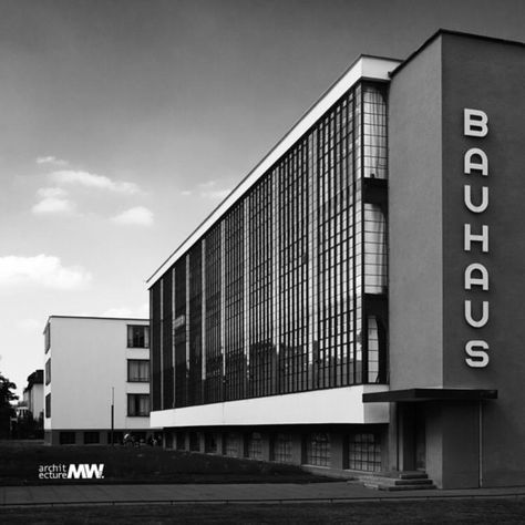 Bauhaus Architecture, Commercial And Office Architecture, Bauhaus Movement, Walter Gropius, Bauhaus Style, Layout Architecture, Bauhaus Design, Design Philosophy, Baroque Architecture