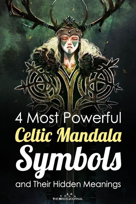 4 Most Powerful Celtic Mandala Symbols and Their Hidden Meanings Mandala Meaning, Druid Symbols, Celtic Symbols And Meanings, Mandala Symbols, Celtic Mandala, Celtic Druids, Tattoos Infinity, Irish Symbols, Tattoos Mandala