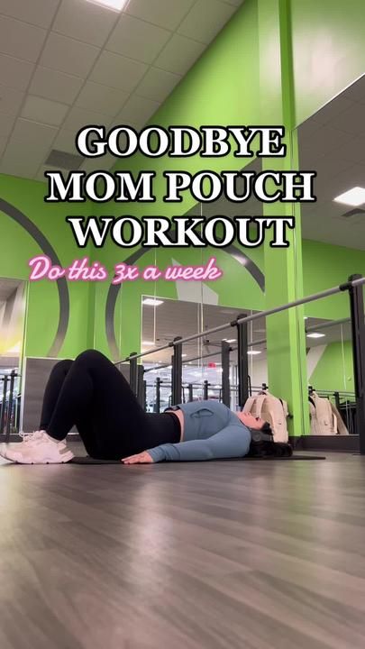 Julia|Postpartum Trainer| on TikTok Mom Pouch Workout, Mommy Pooch Workout, Pouch Workout, Lower Ab Workout Belly Pooch, Belly After Pregnancy, Mom Pouch, Flabby Belly, After Baby Workout, Postpartum Workout Plan