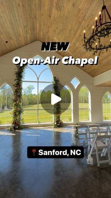 Open Air Chapel Wedding, Open Air Chapel, Bridal Theme, Wedding Flutes, Nc Wedding, Flutes, Always And Forever, Open Air, Open House