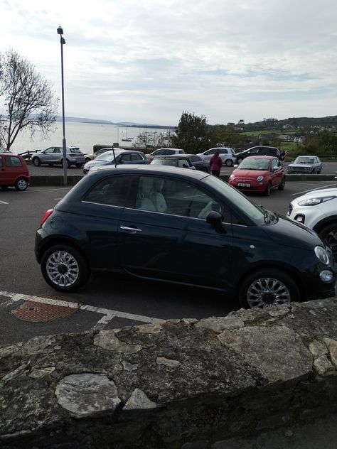 Fiat 500 Black, Fiat Cars, Twenty Twenty, Mini Car, Dancing Queen, Mini Cars, My Dream Car, Fiat 500, Cute Cars