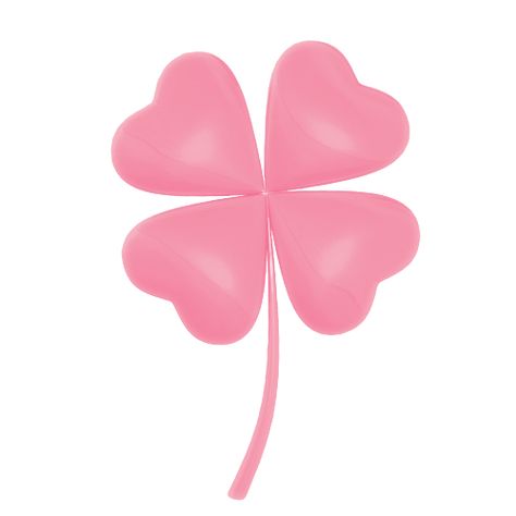 4 Leaf Clover Pink, Pink And Green Png, Pink Clover, Scrapbook Printing, Flower Icons, Pink Posters, Iphone Design, Png Icons, Pink Themes