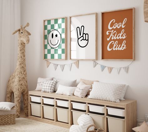 Twin Boy Toddler Room, Boys Playroom Wall Decor, Shared Boys Room Toddler, Gender Neutral Toddler Room Shared, Surfer Boy Bedroom, Checkered Boys Room, Boy Girl Toddler Room, Shared Toddler Boys Room, Little Boys Room Toddler