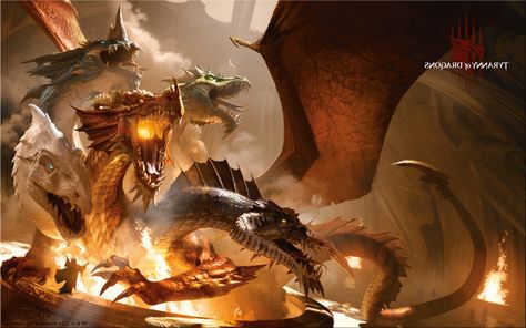 dragon, Dungeons And Dragons, Artwork, Fantasy Art, Tiamat Wallpapers HD /  Desktop and Mobile Backgrounds 2560x1600 Dungeons And Dragons Movie, Tiamat Dragon, Game Room Wall Decor, Dragon Rouge, The Elder Scrolls, Wallpaper Dekstop, Dragon Artwork, High Fantasy, Arte Fantasy