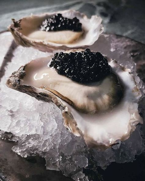 Appellation Oysters on Instagram: "Appellation Oysters and caviar, what a joyful pairing. Thanks @danielgjosep for this gorgeous photo of your recent Appellation Oysters experience at @essa.restaurant 🥂🦪 #appellationoysters #elevateyouroysterexperience" Oysters And Caviar, Caviar Bar, Classy Appetizers, Speakeasy Bar, Dinner Reservations, Rose Noir, Cabbages, Personal Chef, Espresso Martini