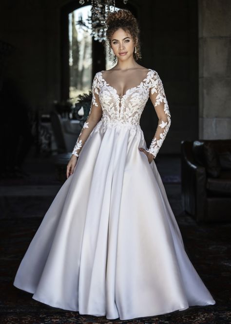 Long Sleeve Ball Gown Wedding Dress, Allure Bridal Wedding Dress, Long Sleeve Ball Gowns, Kleinfeld Bridal, Allure Bridals, Allure Bridal, Long Sleeve Wedding, Gown Wedding, Bridal Wedding Dresses