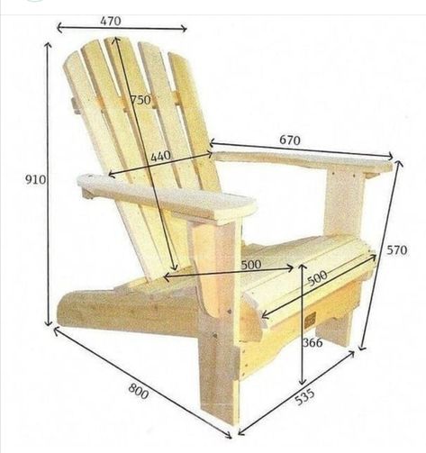 Repurposed Wood Projects, Adirondack Chairs Diy, Adirondack Chair Plans, Outdoor Furniture Plans, Diy Holz, Wood Plans, Wood Furniture Diy, Pallet Furniture Outdoor, Diy Chair