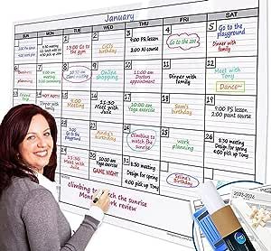 Giant Calendar, White Board Calendar, Dry Erase Wall Calendar, Large Wall Calendar, Chalkboard Markers, Dry Erase Board Calendar, Whiteboard Calendar, Dry Erase Wall, Calendar Board