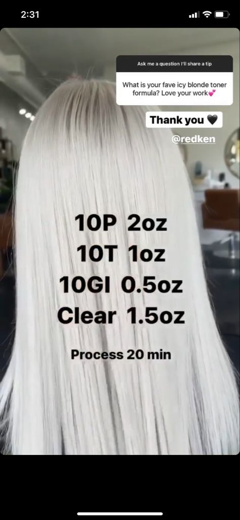 Platinum Blonde Hair Toner Redken, Redken Shades Eq Formulas Platinum, Redken White Blonde Formula, Icy Toner Formula, Platinum Blonde Hair Redken Formula, Platinum Blonde Shades Eq Formula, Redken Platinum Blonde Formula, Platinum Toner Formula, White Blonde Toner Formula Redken