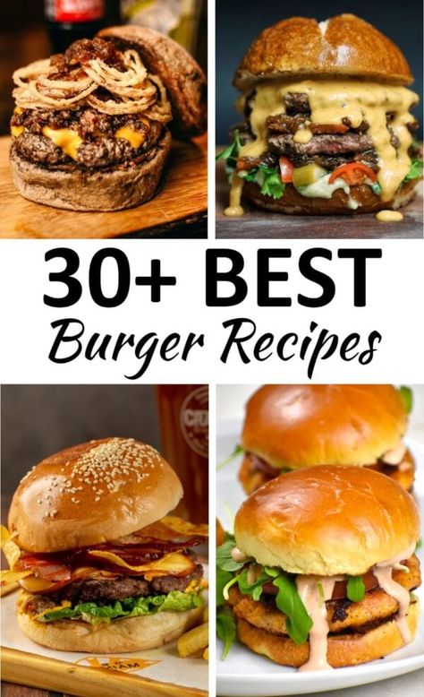 burger recipes pin Smashed Burger Recipes, Smash Patty Burgers, Gourmet Smash Burger, Gourmet Burger Recipes, Burger Menu Ideas, Fancy Burger Recipes, Best Burgers On The Grill, Creative Burger Ideas, Burger Ideas Creative