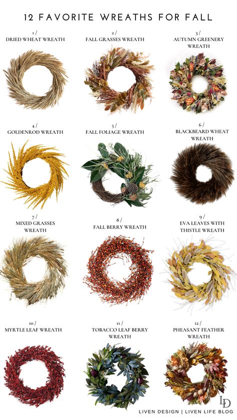 Natural Autumn Wreath, Fall Natural Decorations, Fall Natural Decor, Fall Dried Flower Wreath, Dried Grass Wreath, Natural Wreath Ideas, Dried Wheat Decor, Autumn Wreath Ideas, Autumn Eucalyptus