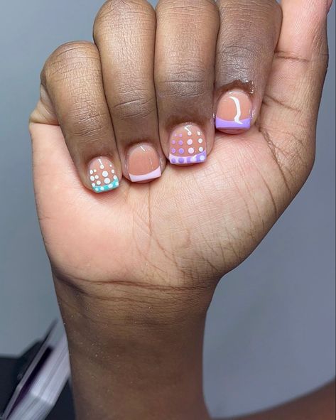 Kids Acrylic Nails Short Ideas, Nails For 9 Year, Nails For Kids Short, Kids Gel Nails Ideas, Kids Acrylic Nails Short, Little Kid Nails, Short Nails For Kids, Kids Manicure Ideas, Kid Nail Designs