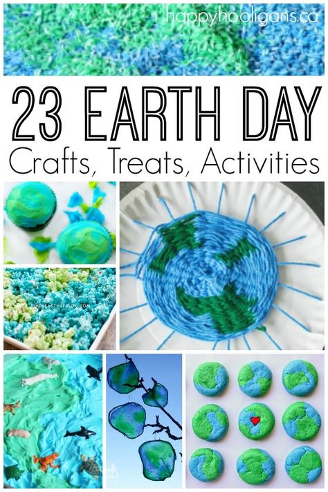 Earth Day is April 22nd! Here are some terrific crafts and activities for toddlers, preschoolers and tweens to make and do, as well as some easy treats to celebrate the day. #HappyHooligans #EarthDay #EasyCrafts #EarthCrafts #PlanetEarth #CraftsForKids #KidsCrafts #EarthDayTreats #EarthDayActivities #ActivitiesForKids #Toddlers #Preschoolers #Tweens Infants Activities, Outer Space Crafts, Recycling For Kids, Space Crafts For Kids, Earth Day Projects, Happy Hooligans, Recycled Crafts Kids, Crafts And Activities For Kids, Recycled Art Projects