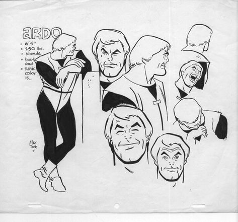 Tex Avery, Alex Toth, Model Sheet, Cartoon Sketches, Retro Comic, Game Character Design, Animation Design, Character Design Male, Cartoon Character Design