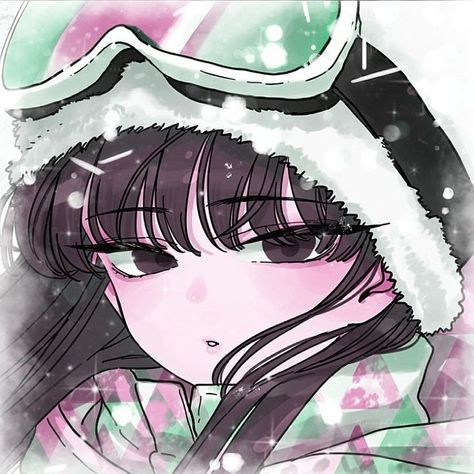 Komi San, Christmas, Anime, Hair, Natal