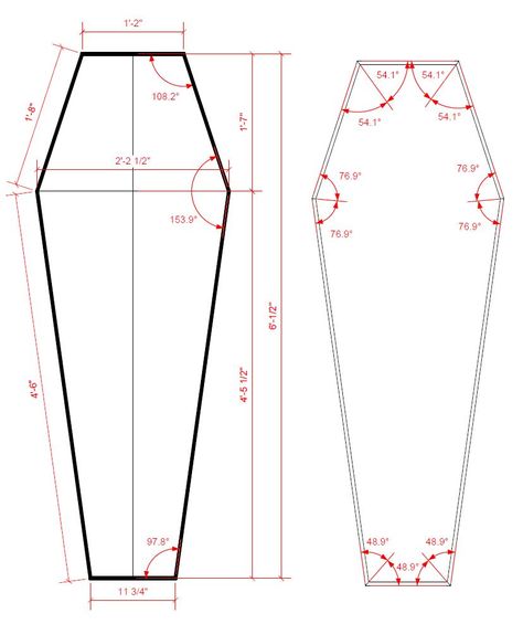 Chris Grote: Pneumatic Toe Pincher Coffin, Part 1 Coffin Nightstand Diy, Coffin Plans How To Build, Coffin Cabinet Diy, Popsicle Stick Coffin Diy, Diy Coffin Shelf Measurements, Coffin Tray Diy, Coffin Wood Crafts, Diy Coffin Mirror, Woodworking Crafts Diy