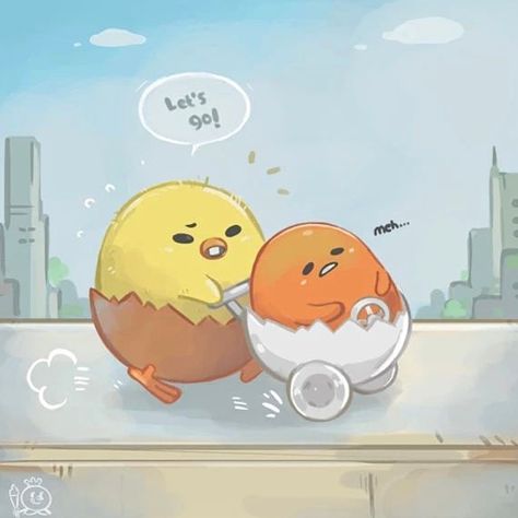 Gudetama And Pompompurin, Pompompurin And Gudetama, Gudetama Funny, Gouda Tama, Gudetama Stuff, Paige Core, Sanrio Stuff, Sanrio Wallpaper, Japanese Characters