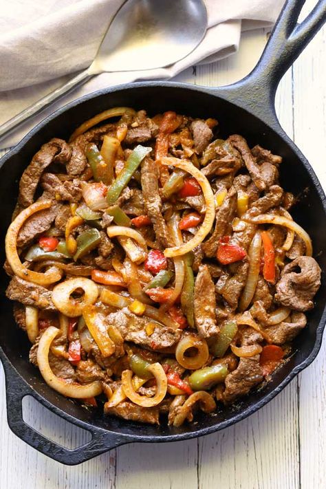 Healthy Sirloin Recipes, Sirloin Tip Fajitas, Beef Sirloin Recipe, Mexican Sirloin Steak Recipes, Steak Fajita Casserole Recipe, Recipes Using Sirloin Steak, Club Steak Recipes, Steak Fajita Casserole, Recipes With Sirloin Steak