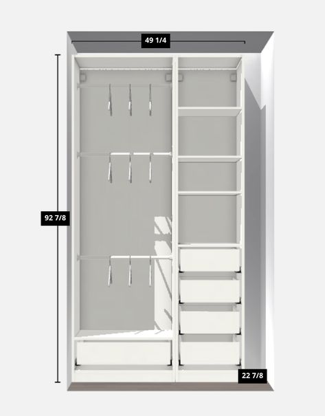 Ikea Baby Room, Ikea Baby Nursery, Ikea Pax System, Baby Armoire, Dressing Ikea, Ikea Baby, Baby Room Closet, Baby Nursery Closet, Pax System