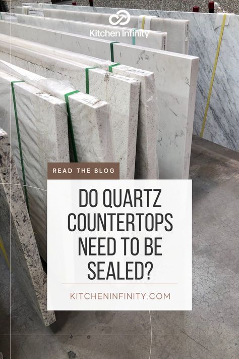 Sealing a quartz countertop does not change its appearance; rather, it protects your investment from scratches and stains by providing an additional layer of protection over the top of the stone. It also helps keep your counters looking newer something that just cleaning alone would not give. Therefore before you seal your quartz countertops, consider whether you need to do so at all. Quartz doesn't easily scratch or stain when properly cared for using common household cleaners and materials. Stain Resistant Countertops, Cleaning Quartz Countertops, Matte Quartz Countertops, Honed Quartz Countertops, Quarts Counter Tops, Kitchen Island Quartz, Quartz Cleaner, How To Clean Stone, Counter Edges