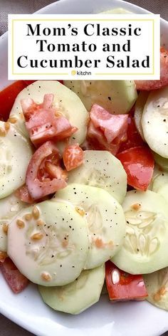 Buttermilk Cucumber Salad, Cucumber Tomato Salad With Ranch Dressing, Creamy Cucumber Tomato Salad Sour Cream, Creamy Cucumber Tomato Salad Ranch, German Cucumber Tomato Salad, Cheap Vegetable Recipes, Creamy Cucumber Salad With Mayonnaise And Milk, Cucumbers And Ranch Seasoning, Simple Summer Dinners Easy Recipes